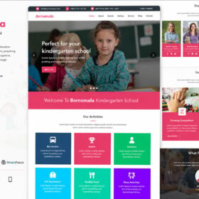 Bornomala – Kindergarten & School WordPress Theme