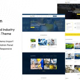 Brighton – Factory and Industry WordPress Theme