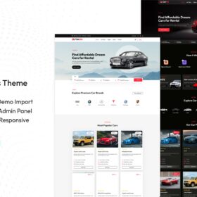 Carola – Car Rental WordPress Theme
