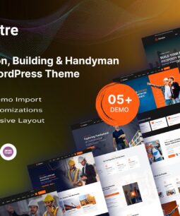 Constre – Tema WordPress para construção e serviços de manutenção