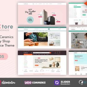 CraftXtore – Pottery Shop WooCommerce Theme