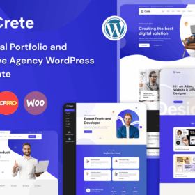 Crete – Portfolio and Agency WordPress Theme