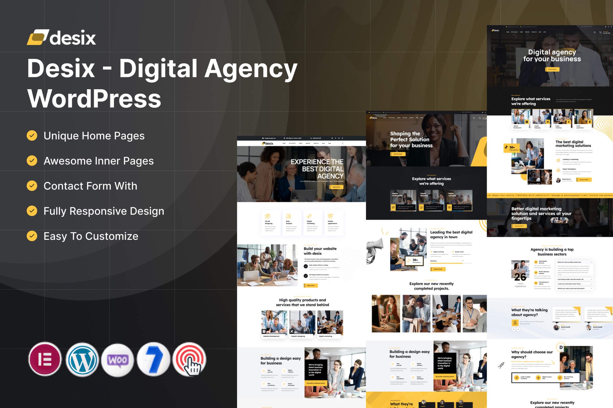 Desix – Digital Agency WordPress