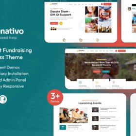 Donativo – NonProfit Fundraising Charity WordPress