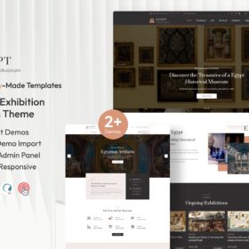 Egypt – Museum & Exhibition WordPress Theme