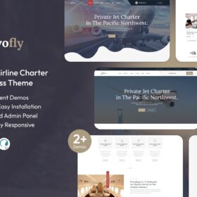 Evofly – Private Airline Charter WordPress Theme