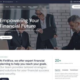 FinWice – Business & Finance Consulting WordPress