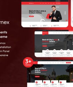Govarnex – City and Municipality WordPress Theme
