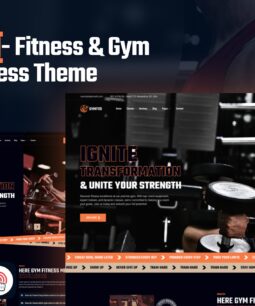 Gymfito – Tema WordPress para Fitness e Academia