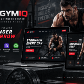 Gymiq – Gym & Fitness Center WordPress Theme