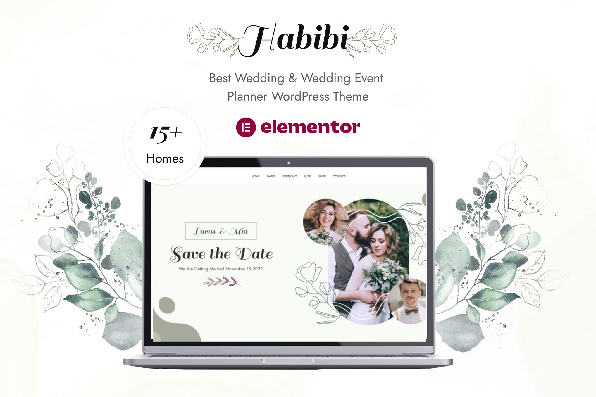 Habibi – Wedding & Wedding Planner WordPress Theme