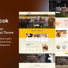 Hankcok – Dairy Farm WordPress Theme