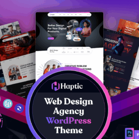 Haptic – Web Design Agency WordPress Theme