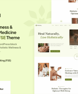 Holistiq – Holistic Wellness & Healing WP Theme