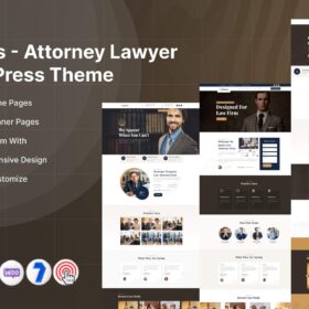 Justos – Attorney Lawyer WordPress Theme