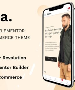 Kera – Tema Elementor para WooCommerce de moda