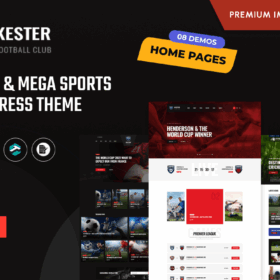 Kester – Soccer Club & Sports News WordPress Theme