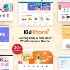 KidXtore – Kids Store WooCommerce WordPress Theme