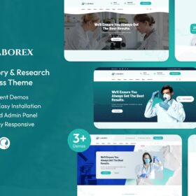 Laborex – Laboratory & Research WordPress Theme