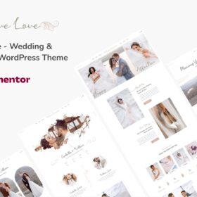 Lovelove – Wedding & Planner WordPress Theme