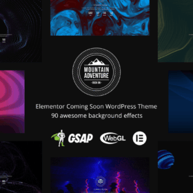 Mountain – Elementor Coming Soon Theme