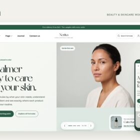Neriva – Beauty & Skincare WooCommerce Theme