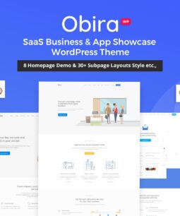 Obira – SaaS Business & App Showcase Theme