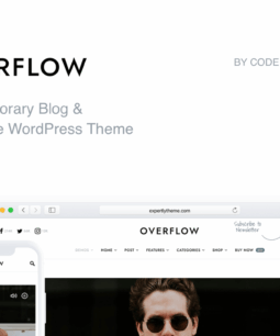Overflow – Modern Blog & Magazine WordPress Theme