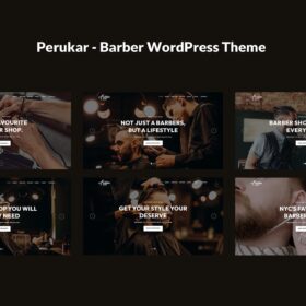 Perukar – Barber WordPress Theme