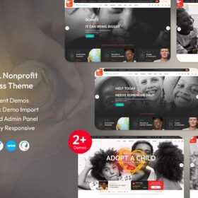 Pure Hearts – Charity & Nonprofit WordPress Theme