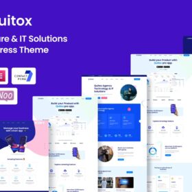 Quitox – Software & IT Solutions WordPress Theme