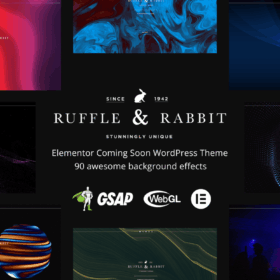 Rabbit – Elementor Coming Soon WordPress Theme