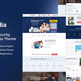Safedia- Home Security WordPress Theme