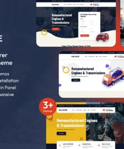 Salvage – Tema WordPress para empresas de remanufatura