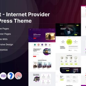 Satnet – Internet Provider WordPress Theme