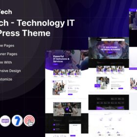 Simtech – Technology IT WordPress Theme