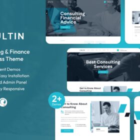 Sultin – Consulting WordPress theme