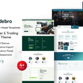 TradeBro – Forex Broker & Trading WordPress Theme