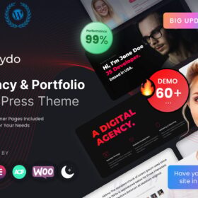 Trydo – Agency & Portfolio WordPress Theme
