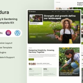 Verdura – Landscaping & Gardening Elementor Template Kit