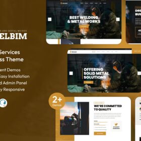 Welbim – Welding Services WordPress Theme