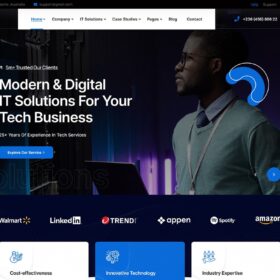WiaTech – IT Services & Development WordPress Them
