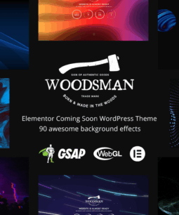 Woodsman – Elementor Coming Soon Theme