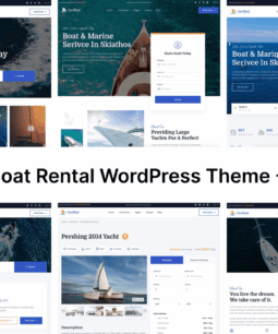 Yacht & Boat Rental WordPress Theme – Yachbat