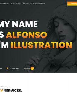Zev – Tema WordPress para portfólio pessoal criativo
