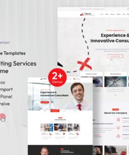 Zuberia – Tema WP para serviços de consultoria empresarial