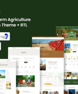 Agronix – Organic Farm Agriculture WordPress Theme