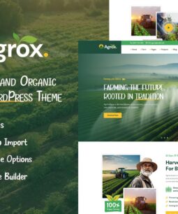 Agrox – Agriculture Organic WordPress Theme