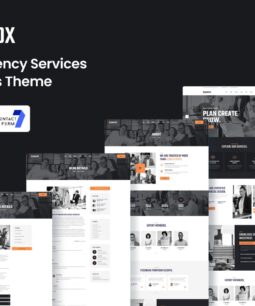 Binifox – Digital Agency Services WordPress Theme