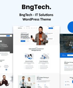 BngTech – IT Solutions WordPress Theme